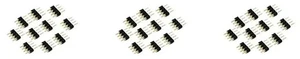AJMRTC 150Pcs 4 Pin RGB LED Strip Male Plug Adapter Connector, Quick Solderless LED Strip Connector for 3528 5050 RGB LED Strip Lights, DIY LED Lighting Connection Accessories AJMRTC 150Pcs 4 Pin RGB LED Strip Male Plug Adapter Connector, Quick Solderless LED Strip Connector for 3528 5050 RGB LED Strip Lights, DIY LED Lighting Connection Accessories