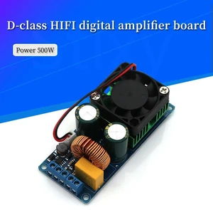 AJMRTC IRS2092S 500W Class D HIFI Digital Mono Amplifier Board, Finished D-Class Audio Power Amp Module, High Power Sound Amplifier Better Than LM3886 for Home Speaker, Subwoofer Audio System AJMRTC IRS2092S 500W Class D HIFI Digital Mono Amplifier Board, Finished D-Class Audio Power Amp Module, High Power Sound Amplifier Better Than LM3886 for Home Speaker, Subwoofer Audio System