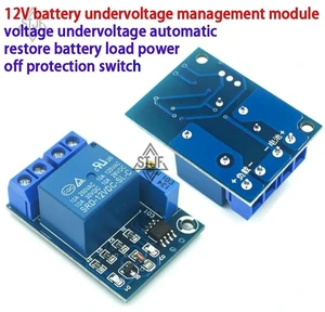 AJMRTC 1PCS 12V Undervoltage Protection Module, Voltage Undervoltage Auto Recovery Load Cutoff Protection Switch, Low Voltage Disconnect Controller for Battery Power System Monitoring AJMRTC 1PCS 12V Undervoltage Protection Module, Voltage Undervoltage Auto Recovery Load Cutoff Protection Switch, Low Voltage Disconnect Controller for Battery Power System Monitoring