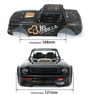 AJMRTC RC Car Body Shell Cover, Replacement Body Shell Compatible with SG 1604 SG1604 SG-1604 1/16 Scale RC Car, RC Vehicle Protective Car Shell, RC Hobby Spare Repair Accessories AJMRTC RC Car Body Shell Cover, Replacement Body Shell Compatible with SG 1604 SG1604 SG-1604 1/16 Scale RC Car, RC Vehicle Protective Car Shell, RC Hobby Spare Repair Accessories