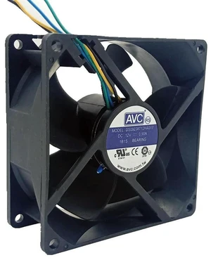 AJMRTC DS09238T12HA017 Cooling Fan, 9238 92x92x38mm DC 12V 0.90A 4-Wire PWM Fan, Replacement CPU & Computer Chassis Brushless Cooling Fan, High Airflow PC Case Heat Dissipation Spare Part AJMRTC DS09238T12HA017 Cooling Fan, 9238 92x92x38mm DC 12V 0.90A 4-Wire PWM Fan, Replacement CPU & Computer Chassis Brushless Cooling Fan, High Airflow PC Case Heat Dissipation Spare Part