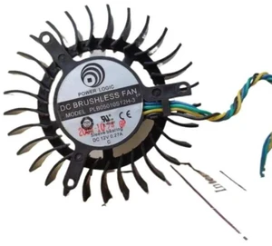 AJMRTC PLB05010S12H-3 Cooling Fan for PowerLogic, 55x55x13mm DC 12V 0.27A 4-Wire Graphics Card VGA Cooling Fan Replacement AJMRTC PLB05010S12H-3 Cooling Fan for PowerLogic, 55x55x13mm DC 12V 0.27A 4-Wire Graphics Card VGA Cooling Fan Replacement