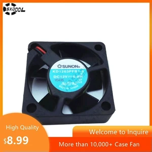 AJMRTC 30mm Mini Cooling Fan for KD1203PFB1-8, 3010 DC 12V 0.9W 18000RPM Magnetic Suspension 2-Wire Small Equipment Cooling Fan Replacement AJMRTC 30mm Mini Cooling Fan for KD1203PFB1-8, 3010 DC 12V 0.9W 18000RPM Magnetic Suspension 2-Wire Small Equipment Cooling Fan Replacement