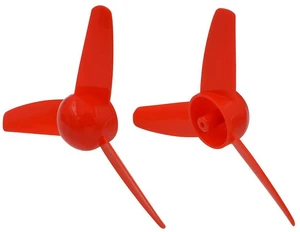 AJMRTC 80mm 3-Blade Propeller, Colorful Three-Leaf Air Paddle with 2mm Shaft Hole, DIY Model Making Power Accessory for RC Aircraft, Drone, Fixed Wing Plane Model Craft Parts AJMRTC 80mm 3-Blade Propeller, Colorful Three-Leaf Air Paddle with 2mm Shaft Hole, DIY Model Making Power Accessory for RC Aircraft, Drone, Fixed Wing Plane Model Craft Parts