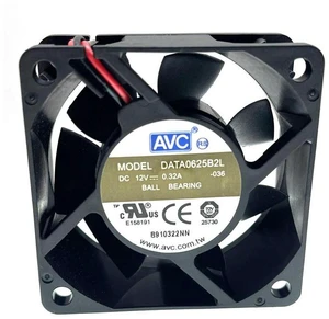 AJMRTC DATA0625B2L 6025 60x60x25mm DC 12V Cooling Fan, for AVC Dual Ball Bearing High Speed 12000RPM Axial Fan, Replacement Fan for Server, Inverter and Industrial Equipment Heat Dissipation AJMRTC DATA0625B2L 6025 60x60x25mm DC 12V Cooling Fan, for AVC Dual Ball Bearing High Speed 12000RPM Axial Fan, Replacement Fan for Server, Inverter and Industrial Equipment Heat Dissipation