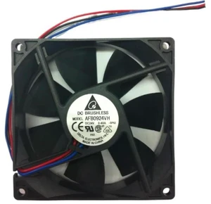 AJMRTC Replacement Cooling Fan for Delta AFB0924HH, 92x25mm 9025 90mm DC24V 0.25A Brushless Axial Fan, High Airflow Case Fan for Server Chassis, Industrial Cabinet Heat Dissipation AJMRTC Replacement Cooling Fan for Delta AFB0924HH, 92x25mm 9025 90mm DC24V 0.25A Brushless Axial Fan, High Airflow Case Fan for Server Chassis, Industrial Cabinet Heat Dissipation