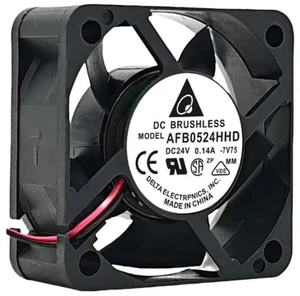 AJMRTC Replacement Cooling Fan for Delta AFB0524HHD, 50x50x20mm 5020 DC24V 0.14A 3.36W Dual Ball Bearing Fan, 3584RPM High Speed Axial Fan for Inverter, Industrial Equipment Heat Dissipation AJMRTC Replacement Cooling Fan for Delta AFB0524HHD, 50x50x20mm 5020 DC24V 0.14A 3.36W Dual Ball Bearing Fan, 3584RPM High Speed Axial Fan for Inverter, Industrial Equipment Heat Dissipation