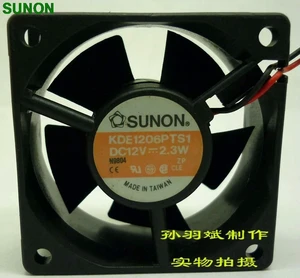 AJMRTC Replacement 6025 Silent Hydraulic Cooling Fan for SUNON KDE1206PTS1, 60×60×25mm 6CM DC12V 2.3W Brushless Axial Fan, Low Noise Fan for Server Chassis, Industrial Switch, Power Supply Heat Dissip AJMRTC Replacement 6025 Silent Hydraulic Cooling Fan for SUNON KDE1206PTS1, 60×60×25mm 6CM DC12V 2.3W Brushless Axial Fan, Low Noise Fan for Server Chassis, Industrial Switch, Power Supply Heat Dissip