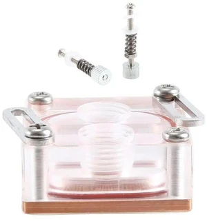 AJMRTC Front Hole CPU Water Cooling Block, Acrylic Transparent Water Cooler Block for PC CPU, South Bridge Northbridge Water Cooling Block, Liquid Cooling Radiator Block for Computer DIY Water Cooling AJMRTC Front Hole CPU Water Cooling Block, Acrylic Transparent Water Cooler Block for PC CPU, South Bridge Northbridge Water Cooling Block, Liquid Cooling Radiator Block for Computer DIY Water Cooling