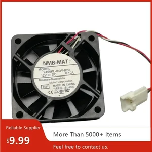 AJMRTC 2406KL-04W-B29 Cooling Fan Replacement, 6015 60x60x15mm 6CM DC 12V 0.1A Ultra Quiet Dual Ball Bearing Axial Fan, Low Noise Cooling Fan for TV, Display, Small Electronic Equipment Heat Dissipati AJMRTC 2406KL-04W-B29 Cooling Fan Replacement, 6015 60x60x15mm 6CM DC 12V 0.1A Ultra Quiet Dual Ball Bearing Axial Fan, Low Noise Cooling Fan for TV, Display, Small Electronic Equipment Heat Dissipati