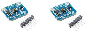 AJMRTC 2Pcs TSL2591 Digital Light Sensor Breakout Module, High Dynamic Range IR Infrared Full Spectrum Light Detector, 3.3V-5V Compatible for Arduino Raspberry Pi DIY Projects AJMRTC 2Pcs TSL2591 Digital Light Sensor Breakout Module, High Dynamic Range IR Infrared Full Spectrum Light Detector, 3.3V-5V Compatible for Arduino Raspberry Pi DIY Projects