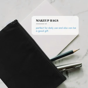 AJMRTC 10Pcs Blank Canvas Zipper Pouch Bags, Black DIY Craft Makeup Bag Pencil Case, Multipurpose Storage Pouches for Travel, School, Cosmetic Organizing & DIY Painting Projects AJMRTC 10Pcs Blank Canvas Zipper Pouch Bags, Black DIY Craft Makeup Bag Pencil Case, Multipurpose Storage Pouches for Travel, School, Cosmetic Organizing & DIY Painting Projects