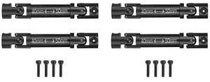 AJMRTC 4PCS Steel CVD Drive Shaft, 1/24 RC Crawler Car Upgrade Accessories, Heavy Duty CVD Driveshaft Replacement Parts for FMS FCX24 RC Rock Crawler, Improve Off-Road Drivetrain Stability AJMRTC 4PCS Steel CVD Drive Shaft, 1/24 RC Crawler Car Upgrade Accessories, Heavy Duty CVD Driveshaft Replacement Parts for FMS FCX24 RC Rock Crawler, Improve Off-Road Drivetrain Stability