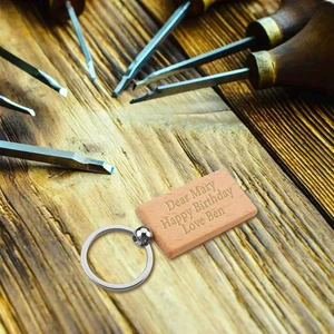 AJMRTC 24 Pack Unfinished Wooden Key Ring Blanks, Blank Wood Keychains with Metal Key Rings for Laser Engraving, Pyrography, Painting, DIY Crafts, Personalized Key Tags, Custom Gift Making & Art Decor AJMRTC 24 Pack Unfinished Wooden Key Ring Blanks, Blank Wood Keychains with Metal Key Rings for Laser Engraving, Pyrography, Painting, DIY Crafts, Personalized Key Tags, Custom Gift Making & Art Decor