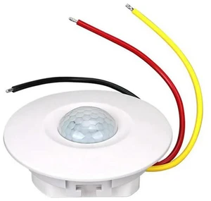 AJMRTC 1 Pack Embedded PIR Human Body Sensor Switch AC220V Three-Wire Motion Detector, Adjustable Delay Time, Automatic On Off, Household Sensor Controller for LED Lights, Fans, Corridor Stairwell AJMRTC 1 Pack Embedded PIR Human Body Sensor Switch AC220V Three-Wire Motion Detector, Adjustable Delay Time, Automatic On Off, Household Sensor Controller for LED Lights, Fans, Corridor Stairwell