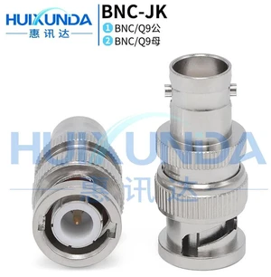 AJMRTC BNC-JK BNC Male to Female Adapter, Q9 Male to Female RF Coaxial Connector, BNC Extension Coupler, 50 Ohm Straight Q9-JK Connector for CCTV Camera, Oscilloscope, Radio Antenna, RF Signal Test AJMRTC BNC-JK BNC Male to Female Adapter, Q9 Male to Female RF Coaxial Connector, BNC Extension Coupler, 50 Ohm Straight Q9-JK Connector for CCTV Camera, Oscilloscope, Radio Antenna, RF Signal Test