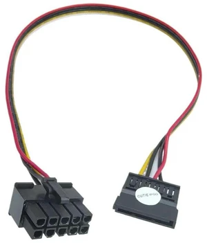 AJMRTC 10Pin Socket to SATA Power Supply Cable, 18AWG 40cm Server Mainboard Power Wire for SSD HDD Hard Disk Drive, Compatible with HP DL380 G6 G7 Motherboard to SATA Hard Drive Power Adapter AJMRTC 10Pin Socket to SATA Power Supply Cable, 18AWG 40cm Server Mainboard Power Wire for SSD HDD Hard Disk Drive, Compatible with HP DL380 G6 G7 Motherboard to SATA Hard Drive Power Adapter
