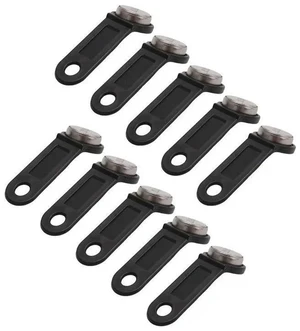 AJMRTC 10Pcs RW1990 Rewritable RFID iButton Key, TM Touch Memory Information Button, 1-Wire Contact Electronic Key Token, Rewritable ID Tag for Access Control, Patrol System & Door Lock AJMRTC 10Pcs RW1990 Rewritable RFID iButton Key, TM Touch Memory Information Button, 1-Wire Contact Electronic Key Token, Rewritable ID Tag for Access Control, Patrol System & Door Lock