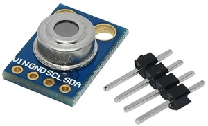 AJMRTC GY-906 MLX90614ESF Contactless Infrared Temperature Sensor Module, MLX90614 Non-Contact IR Thermometer Breakout Board, I2C Interface for Arduino Raspberry Pi DIY Temperature Measurement Project AJMRTC GY-906 MLX90614ESF Contactless Infrared Temperature Sensor Module, MLX90614 Non-Contact IR Thermometer Breakout Board, I2C Interface for Arduino Raspberry Pi DIY Temperature Measurement Project