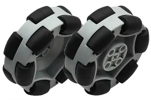 AJMRTC 2.5 Inch 65276 Fulai Omni Wheel, Plastic Omni-Directional Robot Wheel Compatible with 50mm TT Motor & Lego Building Block, Omni Roller Wheel for Robot Chassis DIY Robotics Competition Project AJMRTC 2.5 Inch 65276 Fulai Omni Wheel, Plastic Omni-Directional Robot Wheel Compatible with 50mm TT Motor & Lego Building Block, Omni Roller Wheel for Robot Chassis DIY Robotics Competition Project