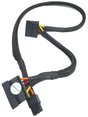 AJMRTC 6Pin to 15Pin SATA Power Splitter Cable, 50cm Small 6 Pin to SATA 15Pin Power Cord for 3250 3268 3650 3653 3660 3667 3668 Desktop Computer HDD SSD AJMRTC 6Pin to 15Pin SATA Power Splitter Cable, 50cm Small 6 Pin to SATA 15Pin Power Cord for 3250 3268 3650 3653 3660 3667 3668 Desktop Computer HDD SSD