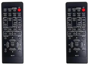 AJMRTC 2Pcs R017F Replacement Projector Remote Control for Hitachi BZ-1, CP-A221N, CP-A222WN, CP-A301N, CP-A302WN, CP-A352WN, CP-AW2519N, No Programming Required AJMRTC 2Pcs R017F Replacement Projector Remote Control for Hitachi BZ-1, CP-A221N, CP-A222WN, CP-A301N, CP-A302WN, CP-A352WN, CP-AW2519N, No Programming Required