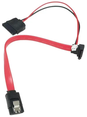 AJMRTC 2Pin Female to SATA Power 90 Degree Data Cable, Right Angle SATA Power & Data Cord for ITX Mini Chassis PC Host Case Motherboard, SSD HDD Hard Disk Internal Connection Wire AJMRTC 2Pin Female to SATA Power 90 Degree Data Cable, Right Angle SATA Power & Data Cord for ITX Mini Chassis PC Host Case Motherboard, SSD HDD Hard Disk Internal Connection Wire