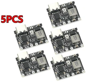 AJMRTC Type-C USB 2A Lithium Li-ion Battery Charger Board, DC-DC Step Up Boost Module, 3.7V Charge to 4.2V Fast Charging Power Boost Module for 3.7V Lithium Battery DIY Power Bank Project AJMRTC Type-C USB 2A Lithium Li-ion Battery Charger Board, DC-DC Step Up Boost Module, 3.7V Charge to 4.2V Fast Charging Power Boost Module for 3.7V Lithium Battery DIY Power Bank Project