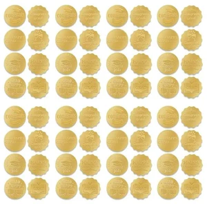 AJMRTC 320Pcs Graduation Stickers, Gold Embossed Grad Cap & Diploma Coin Seals Stickers, Decorative Gold Foil Sticker Labels for Envelopes, Invitations, Graduation Party Gift Decoration AJMRTC 320Pcs Graduation Stickers, Gold Embossed Grad Cap & Diploma Coin Seals Stickers, Decorative Gold Foil Sticker Labels for Envelopes, Invitations, Graduation Party Gift Decoration