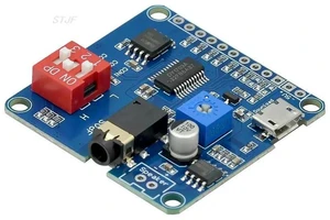 AJMRTC DY-SV8F MP3 Voice Sound Playback Module, UART & I/O Trigger Audio Player Board with 5W Class D Amplifier, 8M Onboard Storage, Support SD TF Card for Audio Announcement DIY Project AJMRTC DY-SV8F MP3 Voice Sound Playback Module, UART & I/O Trigger Audio Player Board with 5W Class D Amplifier, 8M Onboard Storage, Support SD TF Card for Audio Announcement DIY Project
