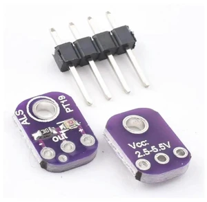 AJMRTC ALS-PT19 Analog Light Sensor Module, High Dynamic Range Ambient Light UV Sensor Breakout Board 2.5V-5.5V for Arduino Raspberry Pi STM32, DIY Smart Lighting Electronic Project AJMRTC ALS-PT19 Analog Light Sensor Module, High Dynamic Range Ambient Light UV Sensor Breakout Board 2.5V-5.5V for Arduino Raspberry Pi STM32, DIY Smart Lighting Electronic Project