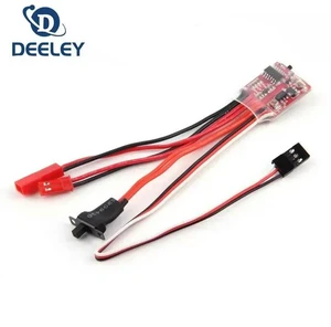AJMRTC 30A 4-8V Mini Brushed ESC, Brush Electronic Motor Speed Controller, PWM Speed Regulator for RC Car RC Truck RC Boat, DIY RC Model Electronic Parts AJMRTC 30A 4-8V Mini Brushed ESC, Brush Electronic Motor Speed Controller, PWM Speed Regulator for RC Car RC Truck RC Boat, DIY RC Model Electronic Parts