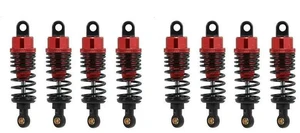 AJMRTC 8Pcs RC Shock Absorber Damper, Red Aluminum Shock Absorbers Upgrade Parts for Tamiya TT01 TT02 TA05 TL01 TA03 MF01X M05 M06 1/10 Scale RC Car Replacement Accessories AJMRTC 8Pcs RC Shock Absorber Damper, Red Aluminum Shock Absorbers Upgrade Parts for Tamiya TT01 TT02 TA05 TL01 TA03 MF01X M05 M06 1/10 Scale RC Car Replacement Accessories