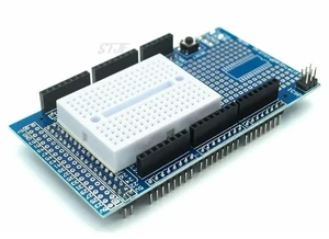 AJMRTC MEGA ProtoShield V3.0 Prototype Expansion Board with Mini Breadboard, Multipurpose Prototyping Shield Compatible with MEGA2560, DIY Electronic Circuit Solder Prototype Board AJMRTC MEGA ProtoShield V3.0 Prototype Expansion Board with Mini Breadboard, Multipurpose Prototyping Shield Compatible with MEGA2560, DIY Electronic Circuit Solder Prototype Board