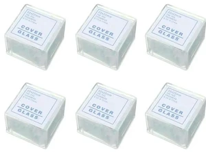 AJMRTC 600Pcs 22x22mm Microscope Coverslips Square Pre-Cleaned Transparent Cover Glass Slips, Universal Compound Microscope Cover Slides for Lab Biological Specimen, School Science Education Sample AJMRTC 600Pcs 22x22mm Microscope Coverslips Square Pre-Cleaned Transparent Cover Glass Slips, Universal Compound Microscope Cover Slides for Lab Biological Specimen, School Science Education Sample