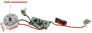 AJMRTC DC3.7V Motor Speed Control Board with Switch, DIY PWM Speed Regulator Module for 300 Type DC Motor, Adjustable Speed Controller with Onboard Power Switch for Small DC Motor DIY Projects AJMRTC DC3.7V Motor Speed Control Board with Switch, DIY PWM Speed Regulator Module for 300 Type DC Motor, Adjustable Speed Controller with Onboard Power Switch for Small DC Motor DIY Projects