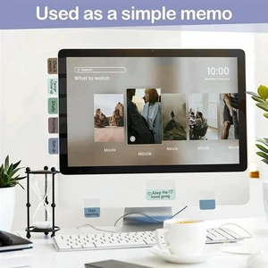 AJMRTC Multicolor Sticky Index Tabs, Transparent Writable Self-Adhesive Book Page Markers, Repositionable File Tabs for Notebooks, Documents, Reading Classification & Indexing AJMRTC Multicolor Sticky Index Tabs, Transparent Writable Self-Adhesive Book Page Markers, Repositionable File Tabs for Notebooks, Documents, Reading Classification & Indexing