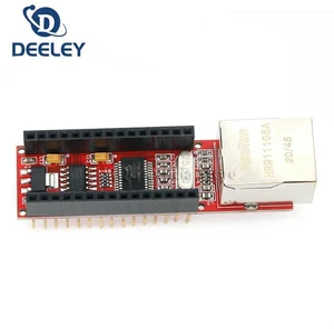 AJMRTC ENC28J60 Ethernet Shield Module with HR911105A, Nano V3 Ethernet Webserver Board, Microchip ENC28J60 Chip, Network Expansion Module for Arduino Nano 3.0, Web Server & LAN Communication Projects AJMRTC ENC28J60 Ethernet Shield Module with HR911105A, Nano V3 Ethernet Webserver Board, Microchip ENC28J60 Chip, Network Expansion Module for Arduino Nano 3.0, Web Server & LAN Communication Projects