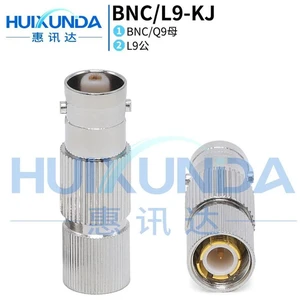 AJMRTC BNC/L9-KJ RF Coaxial Connector Adapter, BNC Female (Q9 Female) to L9 Male Straight RF Adapter, Q9/L9-KJ 2M Signal Conversion Connector for Telecommunication Test Equipment AJMRTC BNC/L9-KJ RF Coaxial Connector Adapter, BNC Female (Q9 Female) to L9 Male Straight RF Adapter, Q9/L9-KJ 2M Signal Conversion Connector for Telecommunication Test Equipment