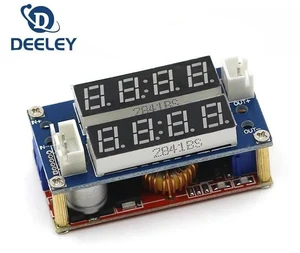 AJMRTC 5A CC CV DC-DC Buck Boost Charging Module, Constant Current Constant Voltage Power Board with LED Digital Display Voltmeter Ammeter, Adjustable LED Driver for Lithium Battery Charging Power Sup AJMRTC 5A CC CV DC-DC Buck Boost Charging Module, Constant Current Constant Voltage Power Board with LED Digital Display Voltmeter Ammeter, Adjustable LED Driver for Lithium Battery Charging Power Sup
