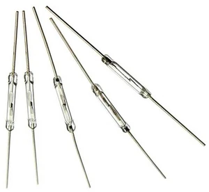 AJMRTC 10Pcs Normally Open Reed Switch, 2×14mm N/O Magnetic Induction Contact Sensor, 2X14MM Normally Open Magnetic Switch for Door Window Alarm, Sensor Detection, Electronic Circuit DIY Project AJMRTC 10Pcs Normally Open Reed Switch, 2×14mm N/O Magnetic Induction Contact Sensor, 2X14MM Normally Open Magnetic Switch for Door Window Alarm, Sensor Detection, Electronic Circuit DIY Project