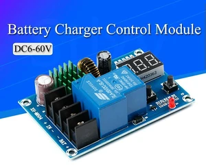 AJMRTC XH-M604 Battery Charging Control Module DC 6-60V Digital Overcharge Protection Switch Board, Auto Cut Off Charger Controller for Lithium Lead-acid Storage Battery, Solar Charging DIY Power AJMRTC XH-M604 Battery Charging Control Module DC 6-60V Digital Overcharge Protection Switch Board, Auto Cut Off Charger Controller for Lithium Lead-acid Storage Battery, Solar Charging DIY Power