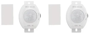 AJMRTC 2 Pack PIR Infrared Motion Sensor Module, DC5-24V Auto On Off Timer Switch, Human Body Motion Detector for LED Light, White PIR Sensor Lamp Control Module, Home Lighting Automation AJMRTC 2 Pack PIR Infrared Motion Sensor Module, DC5-24V Auto On Off Timer Switch, Human Body Motion Detector for LED Light, White PIR Sensor Lamp Control Module, Home Lighting Automation