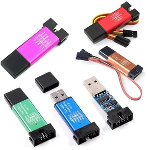 AJMRTC ST-Link V2 Mini Programmer Debugger with Cover A41, USB In-Circuit Simulator Downloader for STM8 STM32 Microcontroller, SWD SWIM Interface, Support Online Debug & Flash Programming for STM Seri AJMRTC ST-Link V2 Mini Programmer Debugger with Cover A41, USB In-Circuit Simulator Downloader for STM8 STM32 Microcontroller, SWD SWIM Interface, Support Online Debug & Flash Programming for STM Seri