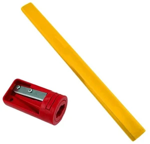 AJMRTC 8 Pack Manual Carpenter Pencil Sharpener, Handheld Sharpening Tool for Flat Oval Carpenter Marking Pencils, Heavy Duty Manual Sharpener for Woodworking Construction Site Marking Pencils AJMRTC 8 Pack Manual Carpenter Pencil Sharpener, Handheld Sharpening Tool for Flat Oval Carpenter Marking Pencils, Heavy Duty Manual Sharpener for Woodworking Construction Site Marking Pencils