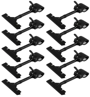 AJMRTC 10PCS Adjustable Plastic Sign Holder Clips, Clip-On Double Head Rotating Display Clips, Reusable Price Tag Holders for Retail Store, Supermarket, Merchandise Label & Sign Display AJMRTC 10PCS Adjustable Plastic Sign Holder Clips, Clip-On Double Head Rotating Display Clips, Reusable Price Tag Holders for Retail Store, Supermarket, Merchandise Label & Sign Display
