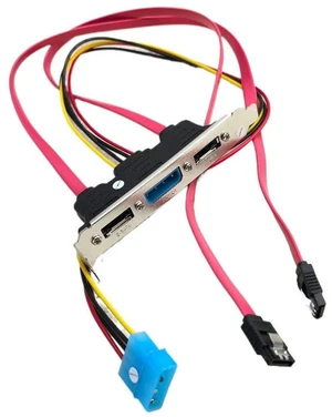 AJMRTC SATA to eSATA Adapter Converter Card with 4Pin IDE Molex Power Socket, Full-Height Profile PC DIY Expansion Card for External Hard Drive, Internal SATA Port to External eSATA Interface Converte AJMRTC SATA to eSATA Adapter Converter Card with 4Pin IDE Molex Power Socket, Full-Height Profile PC DIY Expansion Card for External Hard Drive, Internal SATA Port to External eSATA Interface Converte