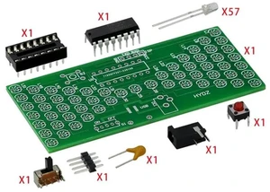 AJMRTC 5V Electronic Hourglass DIY Soldering Kit, Funny LED Light Electronic Production Kit, Double Layer PCB Board 84*40mm, LED Hourglass Electronic Learning Kit for Soldering Practice DIY Electronic AJMRTC 5V Electronic Hourglass DIY Soldering Kit, Funny LED Light Electronic Production Kit, Double Layer PCB Board 84*40mm, LED Hourglass Electronic Learning Kit for Soldering Practice DIY Electronic