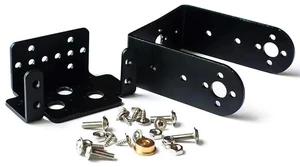 AJMRTC MG995 MG996 Servo Gear Bracket Set, 2-DOF Two Degrees of Freedom Manipulator Robot Arm Accessories, Metal Servo Mount Bracket for DIY Robotic Arm, Robotics Mechanical Assembly Projects AJMRTC MG995 MG996 Servo Gear Bracket Set, 2-DOF Two Degrees of Freedom Manipulator Robot Arm Accessories, Metal Servo Mount Bracket for DIY Robotic Arm, Robotics Mechanical Assembly Projects
