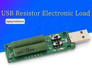AJMRTC USB Electronic Load Tester, 3 Adjustable Current Modes 5V Dummy Load Resistor with Switch, Portable USB Discharge Load Resistor for Testing Power Bank, USB Charger, Cable Output Performance AJMRTC USB Electronic Load Tester, 3 Adjustable Current Modes 5V Dummy Load Resistor with Switch, Portable USB Discharge Load Resistor for Testing Power Bank, USB Charger, Cable Output Performance